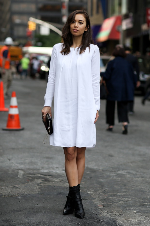 Street fashion: New York Fashion Week wiosna-lato 2015
