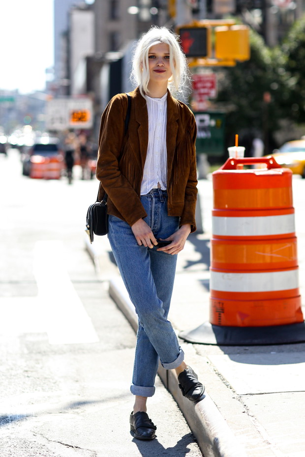Street fashion: New York Fashion Week wiosna-lato 2015