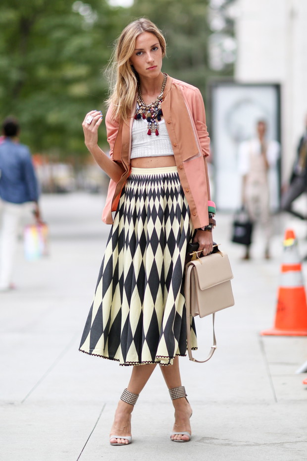 Street fashion: New York Fashion Week wiosna-lato 2015