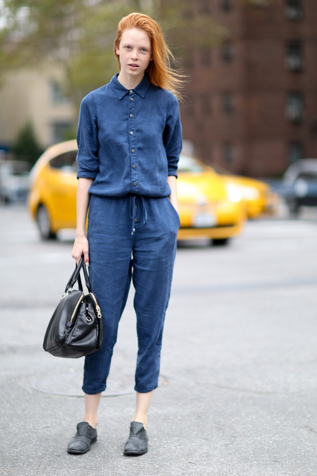 Street fashion: New York Fashion Week wiosna-lato 2015
