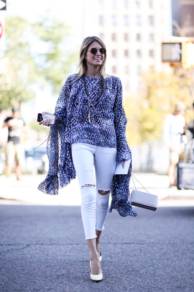 Street fashion: New York Fashion Week wiosna-lato 2015