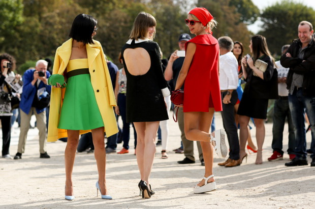 Street fashion: Paris Fashion Week wiosna-lato 2015