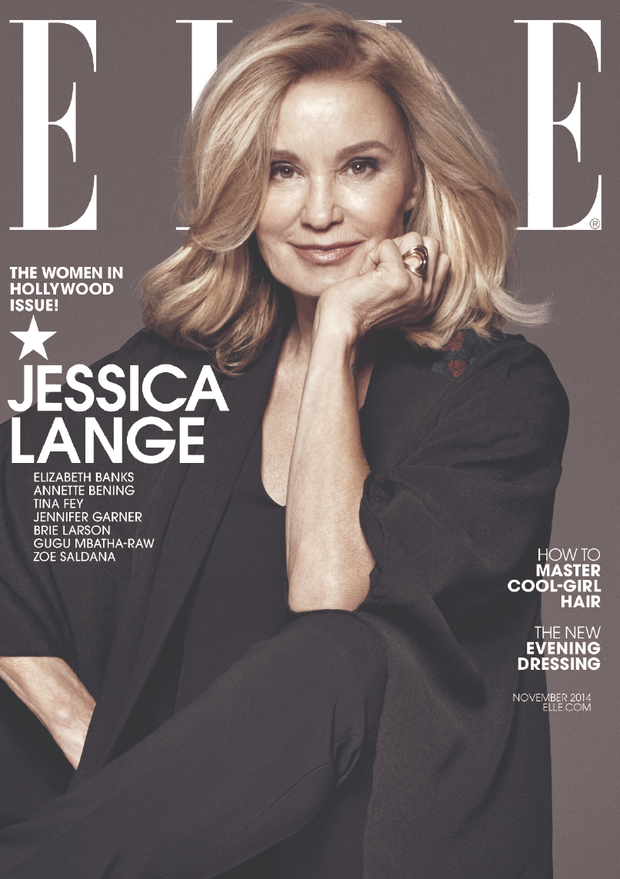 Jennifer Garner, Jessica Lange i Zoe Saldana w listopadowym ELLE US