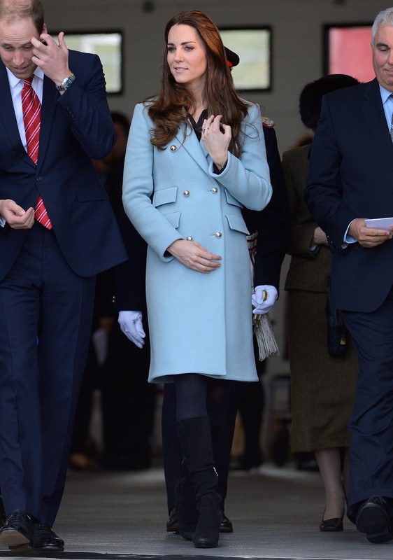 Kate Middleton w ciąży - zobacz stylizacje księżnej Cambridge