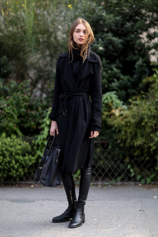 Street fashion: płaszcze na jesień