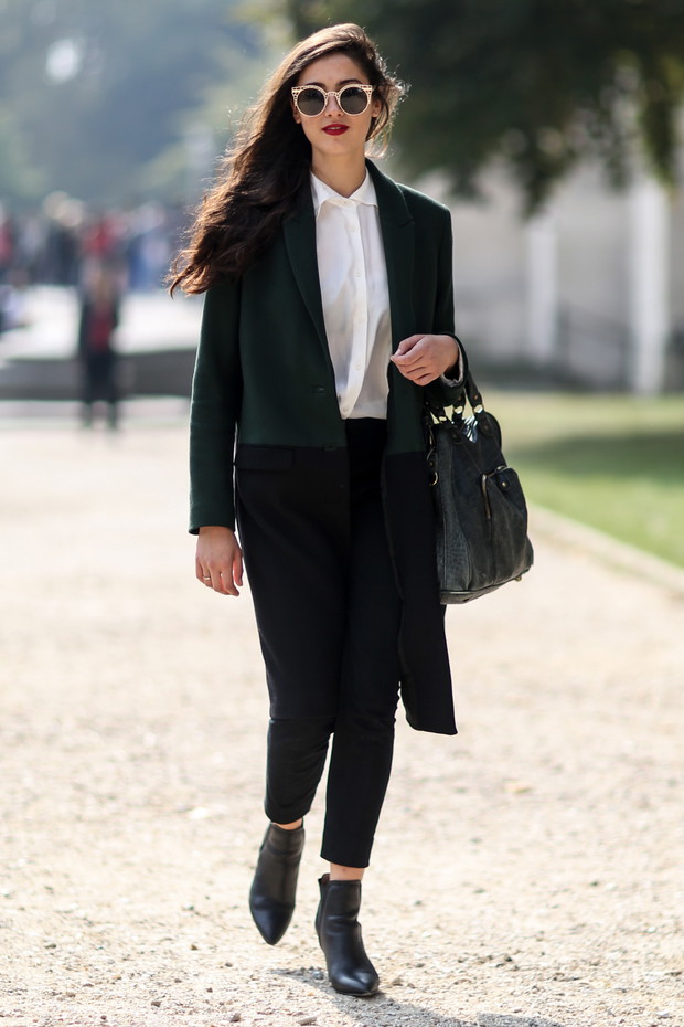 Street fashion: płaszcze na jesień