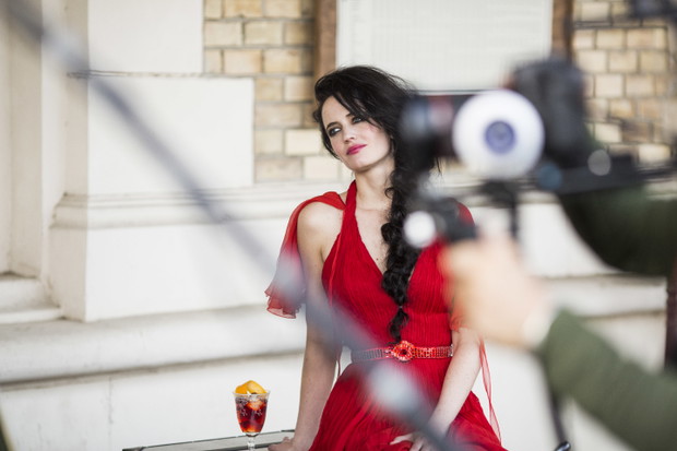 Eva Green w kalendarzu Camparii 2015