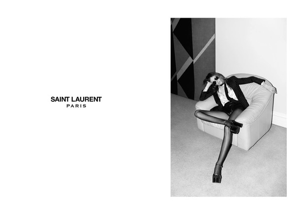 Kampania Saint Laurent Paris wiosna-lato 2015 WIĘCEJ ZDJĘĆ