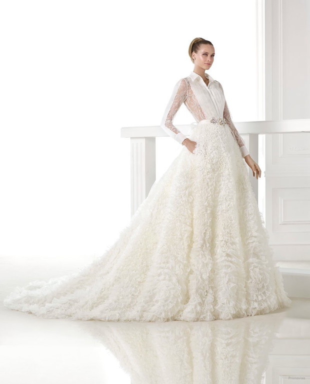 Suknie ślubne Atelier Pronovias 2015