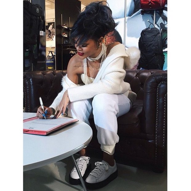 Rihanna X Puma - gwiazda zaprojektuje kolekcję marki!