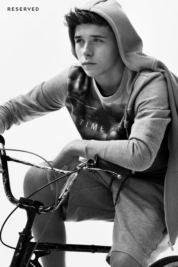 Brooklyn Beckham w kampanii Reserved YFL wiosna-lato 2015
