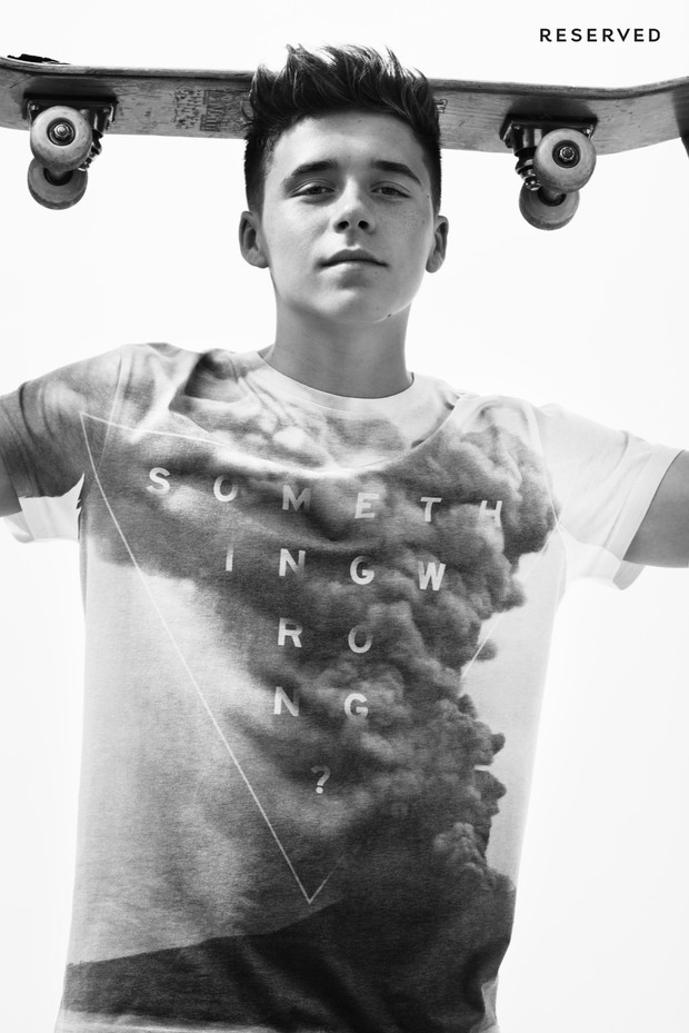 Brooklyn Beckham w kampanii Reserved YFL wiosna-lato 2015
