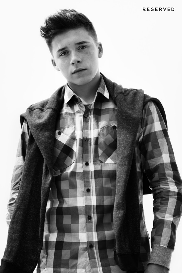 Brooklyn Beckham w kampanii Reserved YFL wiosna-lato 2015