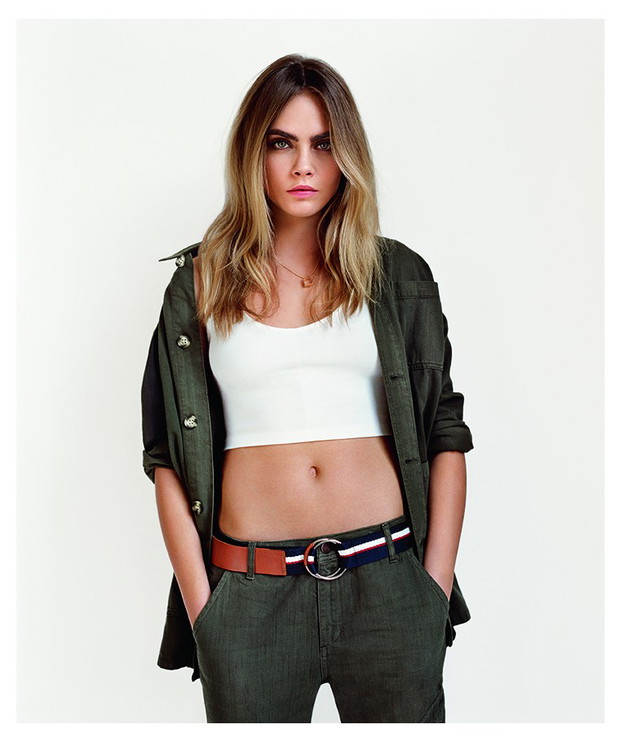 Cara Delevingne w kampanii Topshop wiosna-lato 2015