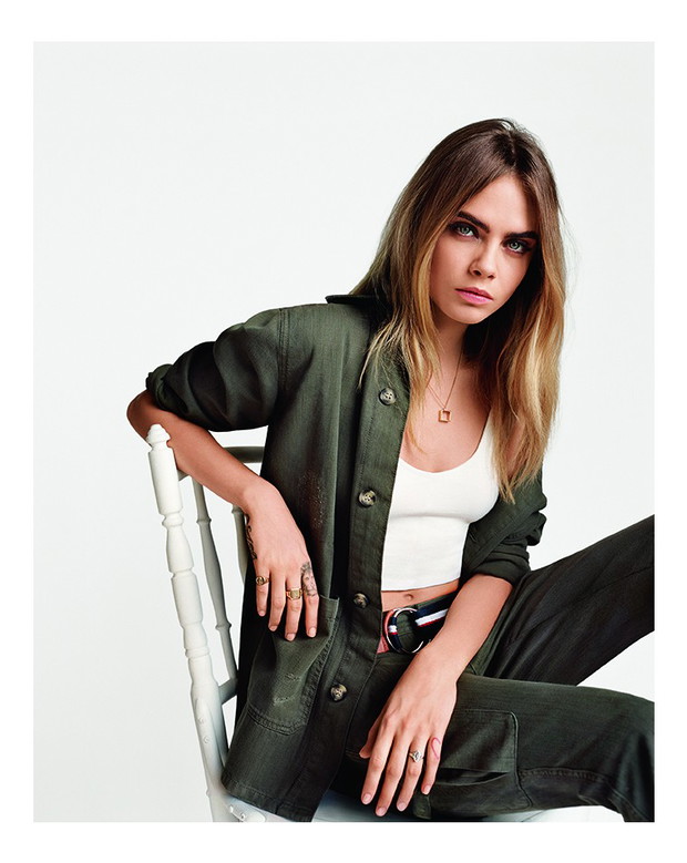 Cara Delevingne w kampanii Topshop wiosna-lato 2015