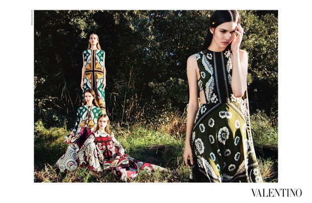 Kampania Valentino wiosna-lato 2015