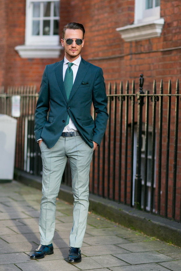 Street fashion: tydzień mody męskiej w Londynie jesień-zima 2015/2016
