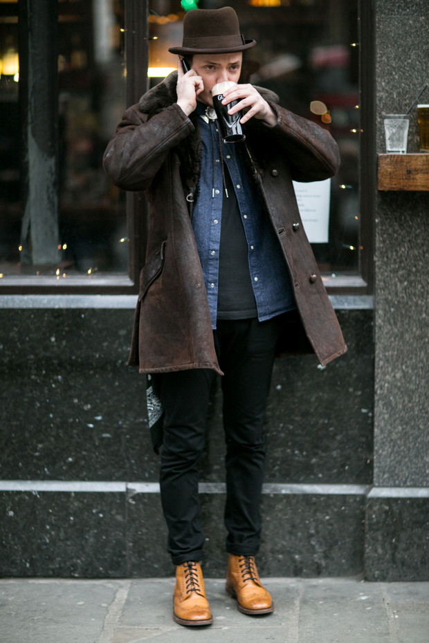 Street fashion: tydzień mody męskiej w Londynie jesień-zima 2015/2016