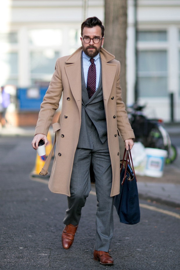 Street fashion: tydzień mody męskiej w Londynie jesień-zima 2015/2016