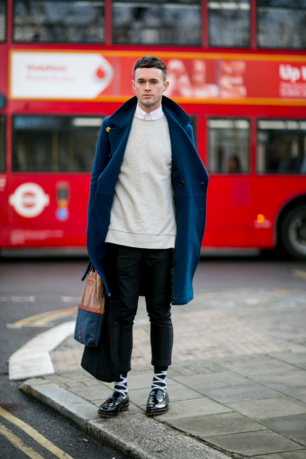 Street fashion: tydzień mody męskiej w Londynie jesień-zima 2015/2016