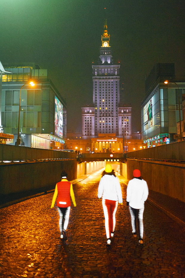 We run the night