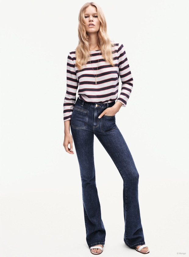 Anna Ewers w kampanii Mango wiosna 2015