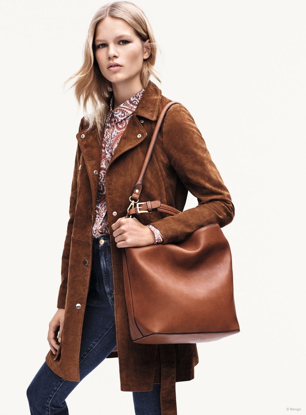 Anna Ewers w kampanii Mango wiosna 2015