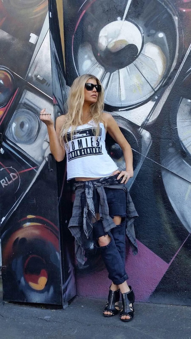 Fergie w BL TEE. fot. mat. prasowe