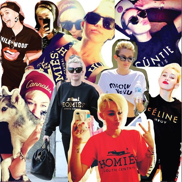 Miley Cyrus w BL TEE. fot. mat. prasowe