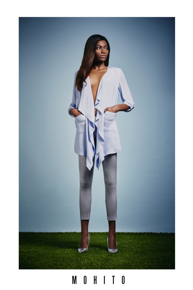 Osi Ugonoh w wiosennym lookbooku Mohito