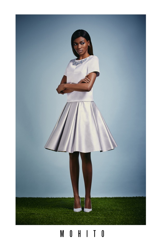 Osi Ugonoh w wiosennym lookbooku Mohito