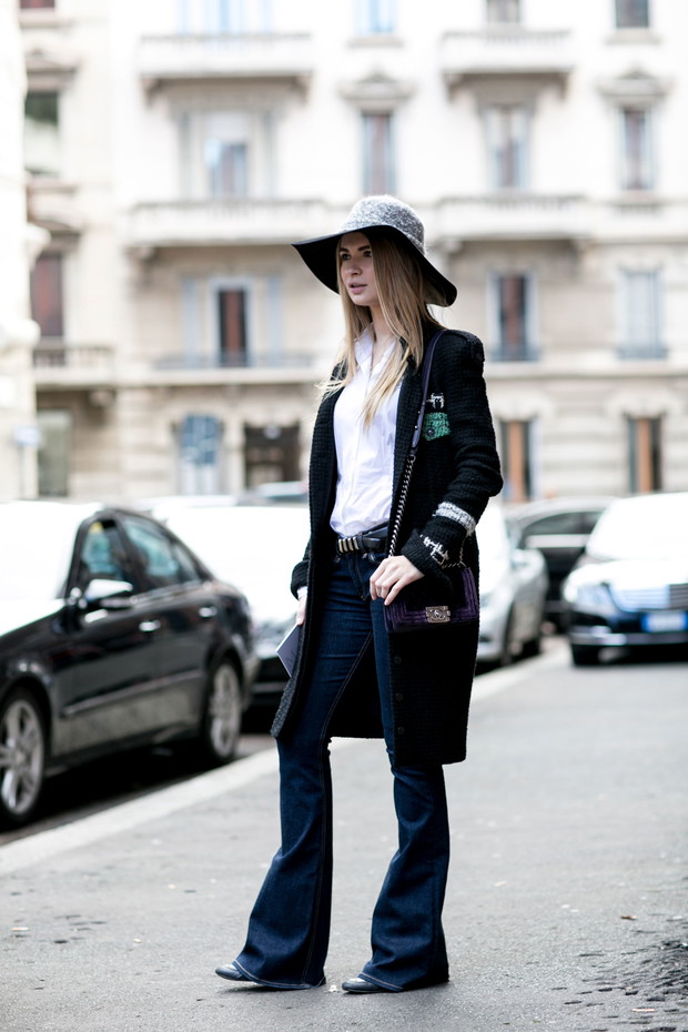 Street fashion: Milan Fashion Week jesień-zima 2015