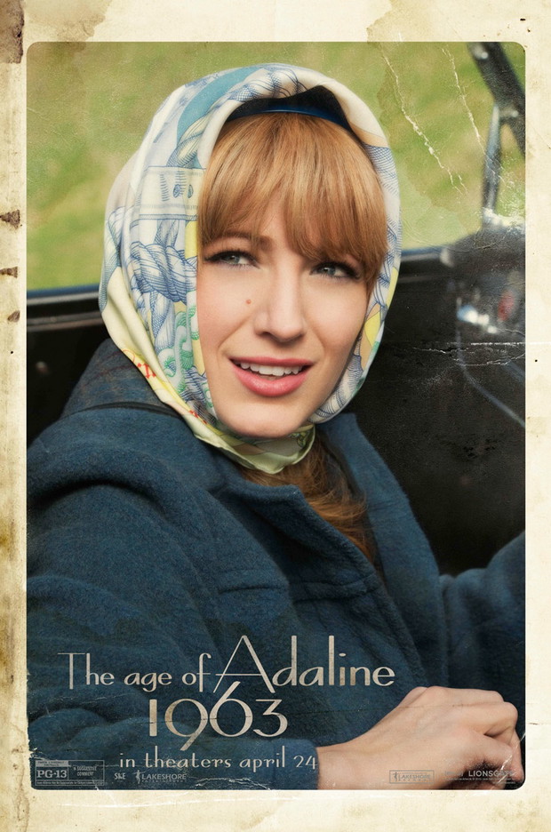 Blake Lively w filmie Wiek Adaline: zobacz plakaty