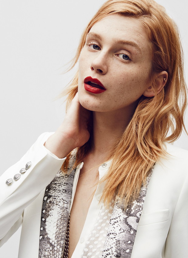 Ewa Władymiruk w lookbooku The Kooples wiosna-lato 2015