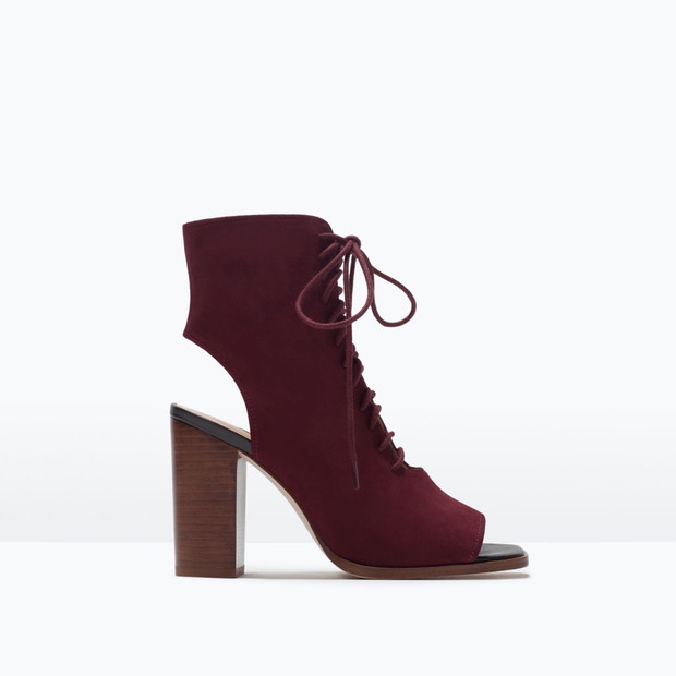 Modne buty z sieciówek na wiosnę 2015, ZARA, 329zł, fot. mat. prasowe