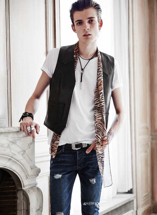 Ewa Władymiruk w lookbooku The Kooples wiosna-lato 2015