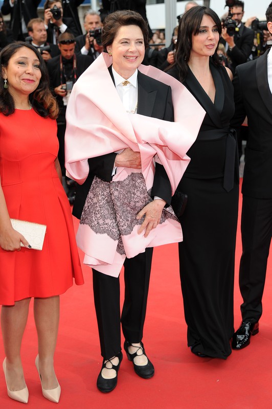 Festiwal Filmowy w Cannes 2015: Isabella Rossellini na premierze filmu Macbeth, fot. East News