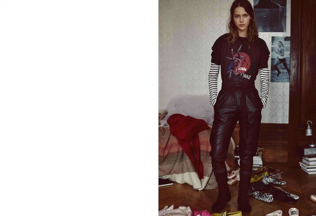 Magdalena Jasek w kampanii Isabel Marant Étoile jesień-zima 2015
