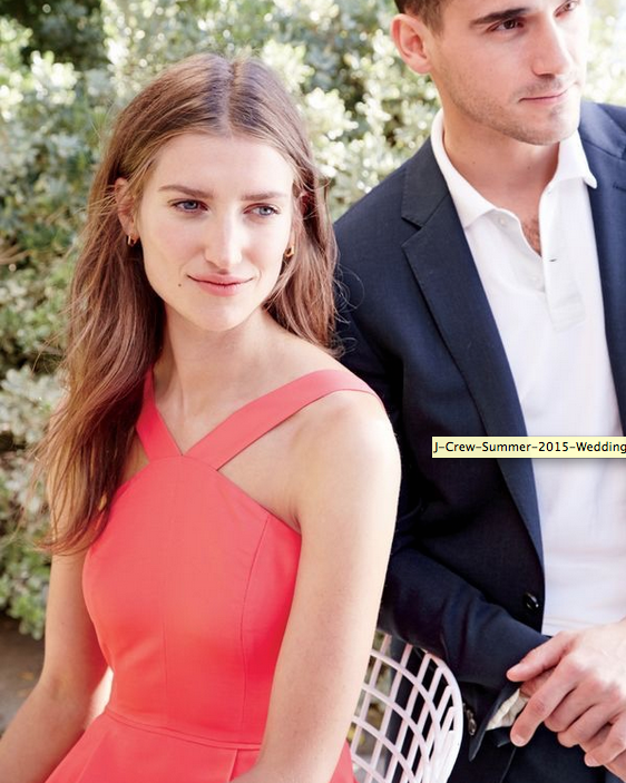 Ślubny lookbook J. Crew lato 2015