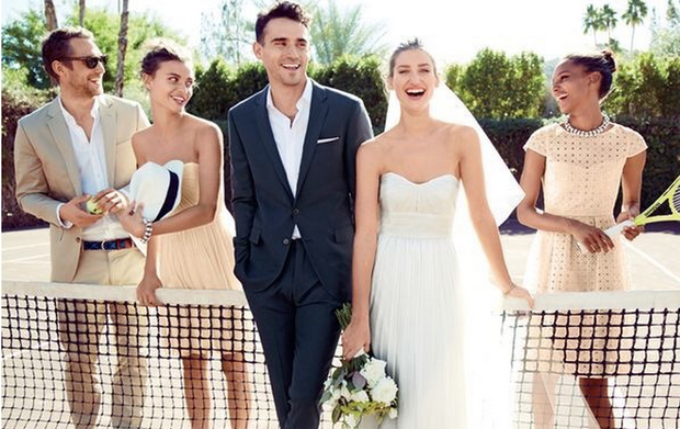 Ślubny lookbook J. Crew lato 2015