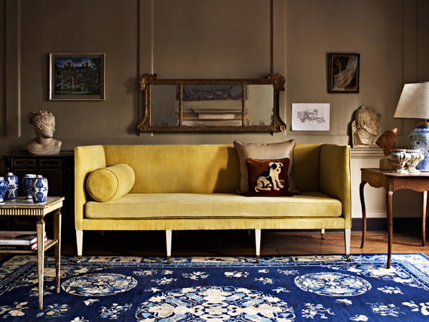 Żółta sofa - energia tkwi w kolorze