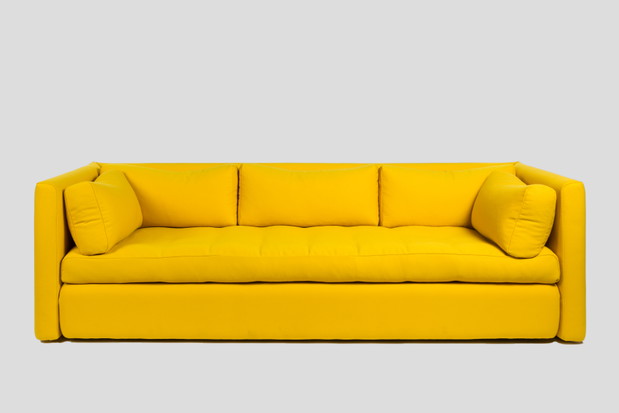 Żółta sofa - energia tkwi w kolorze