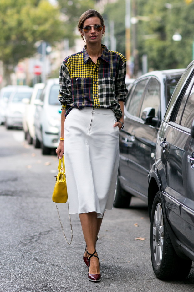 Street fashion wiosna-lato 2015: modne koszule