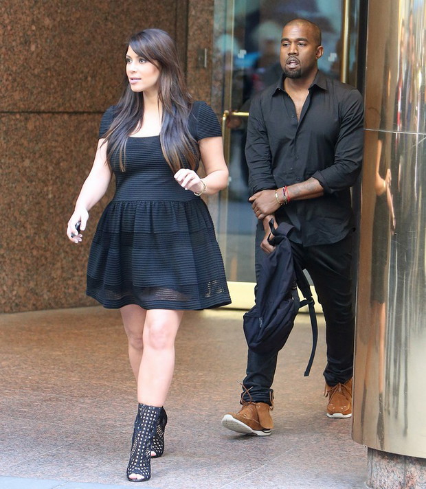 Styl Kim Kardashian - jak gwiazda wyglądała w ciąży?