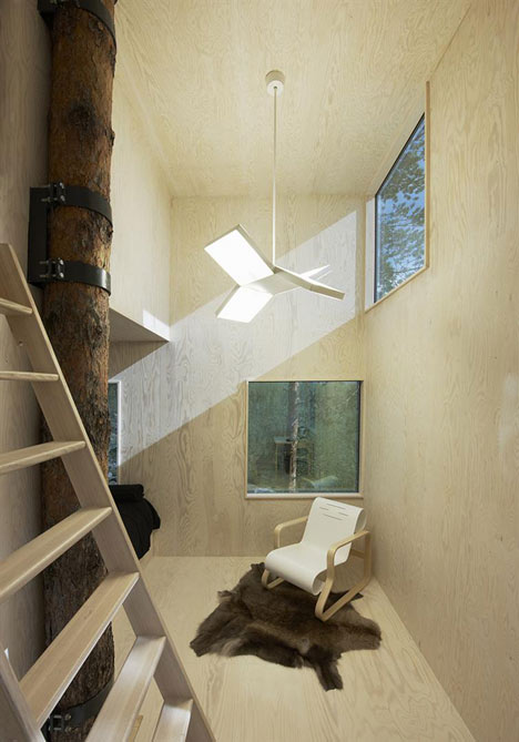 Tree Hotel - hotel z pokojem na drzewie