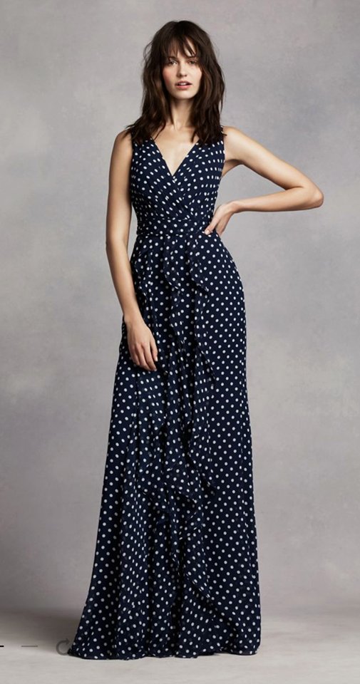Marta Dyks w lookbooku White by Vera Wang jesień-zima 2015/2016