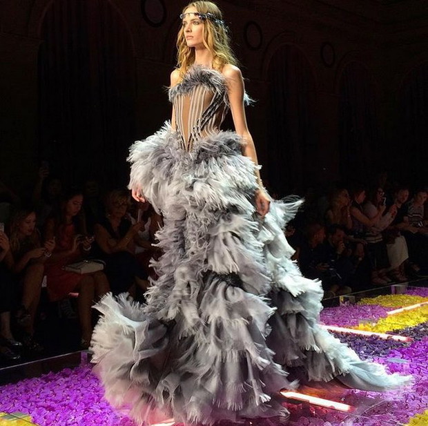 Versace haute couture jesień-zima 2015/2016: relacja Instagram