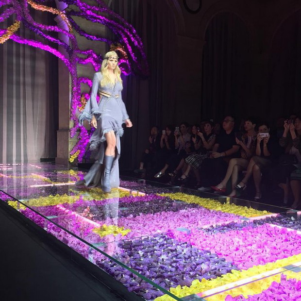 Versace haute couture jesień-zima 2015/2016: relacja Instagram