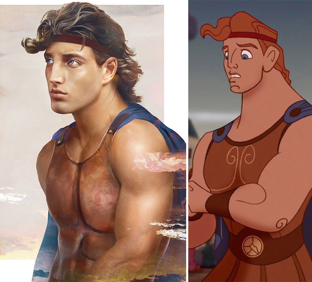 Jak wyglądaliby książęta z bajek Disneya?