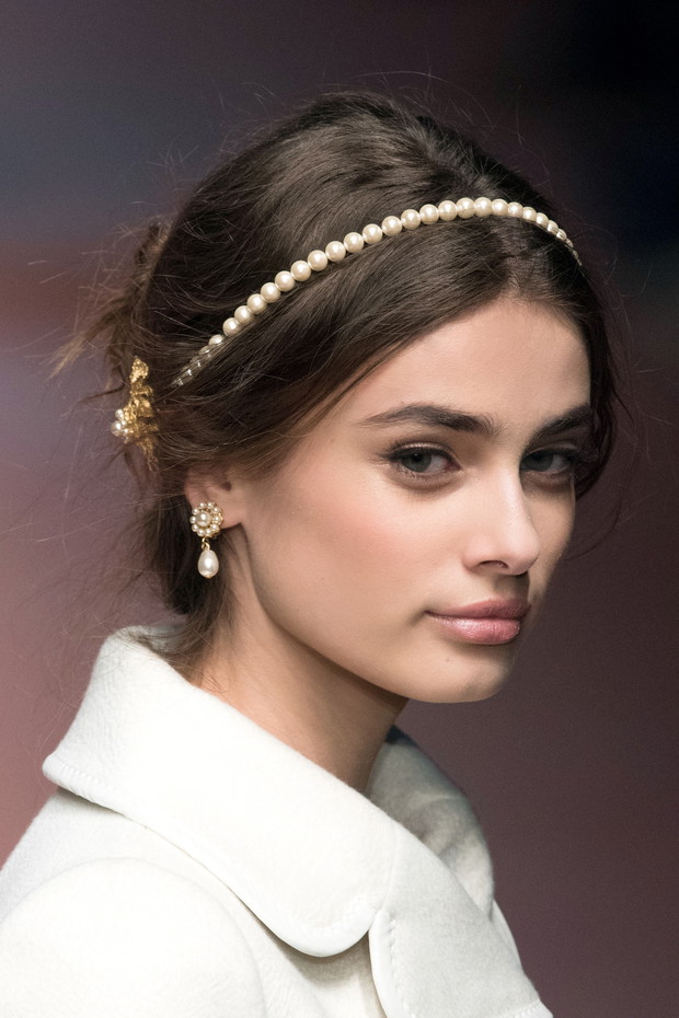 Look z wybiegu: Dolce & Gabbana jesień-zima 2015/2016